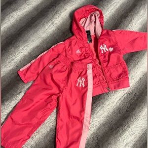 3t pink, Adidas Pink New York, Yankee tracksuit great condition